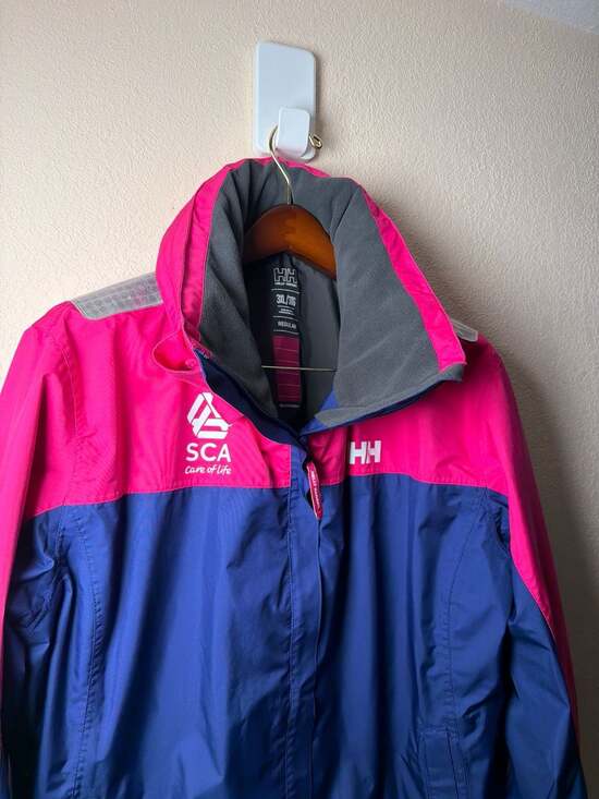 Helly Hansen Helly Tech SCA Ocean Racing Team 2014-2015 Sailing Jacket Pink Blue